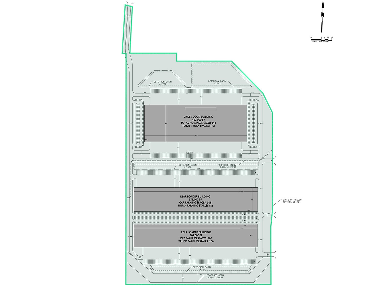SWQ of Interstate 10 & Vinton Road - Conceptual Site Plan
