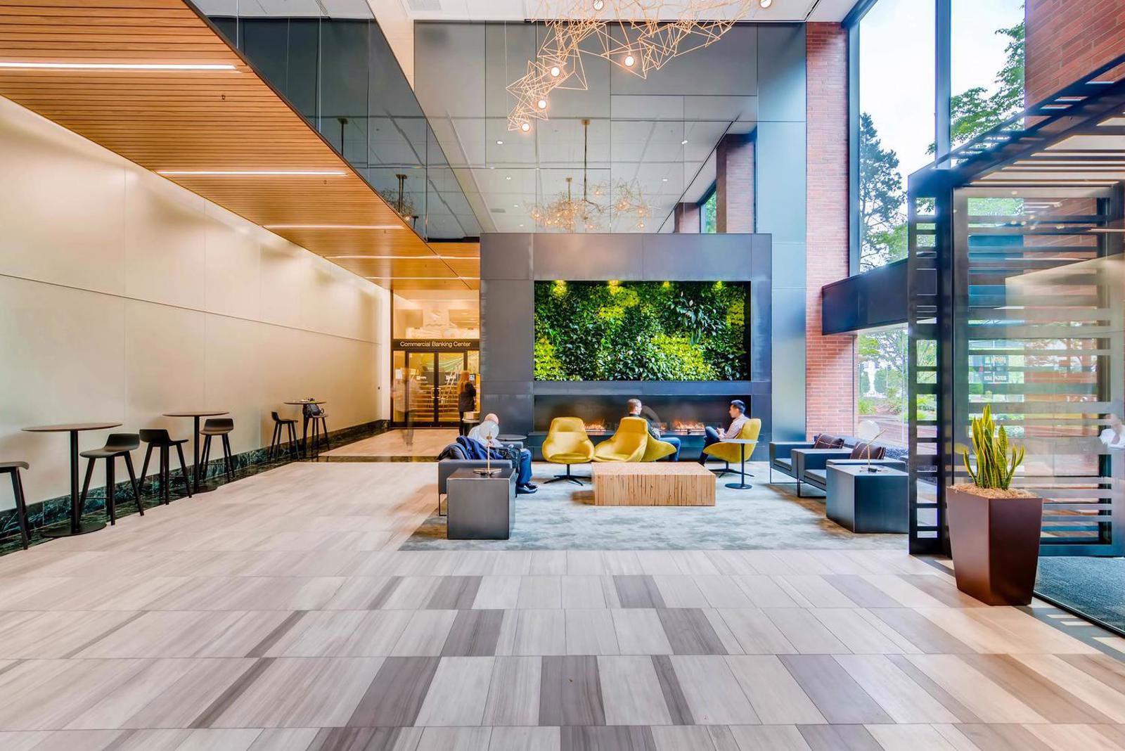 1 SW Columbia St lobby wall