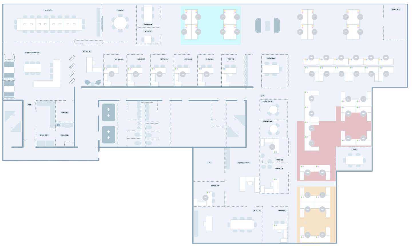 Domain Point 1 - Sublease floorplan