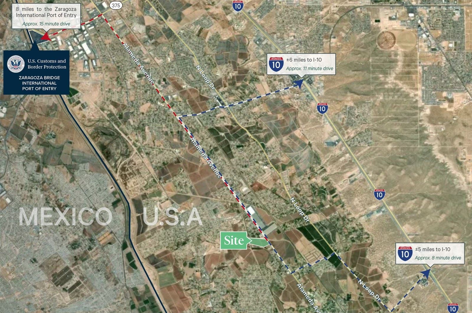 Satellite Aerial Map