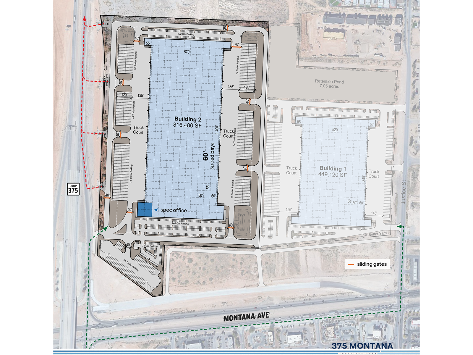 375 Montana Logistics - Site Plan (Phase II)