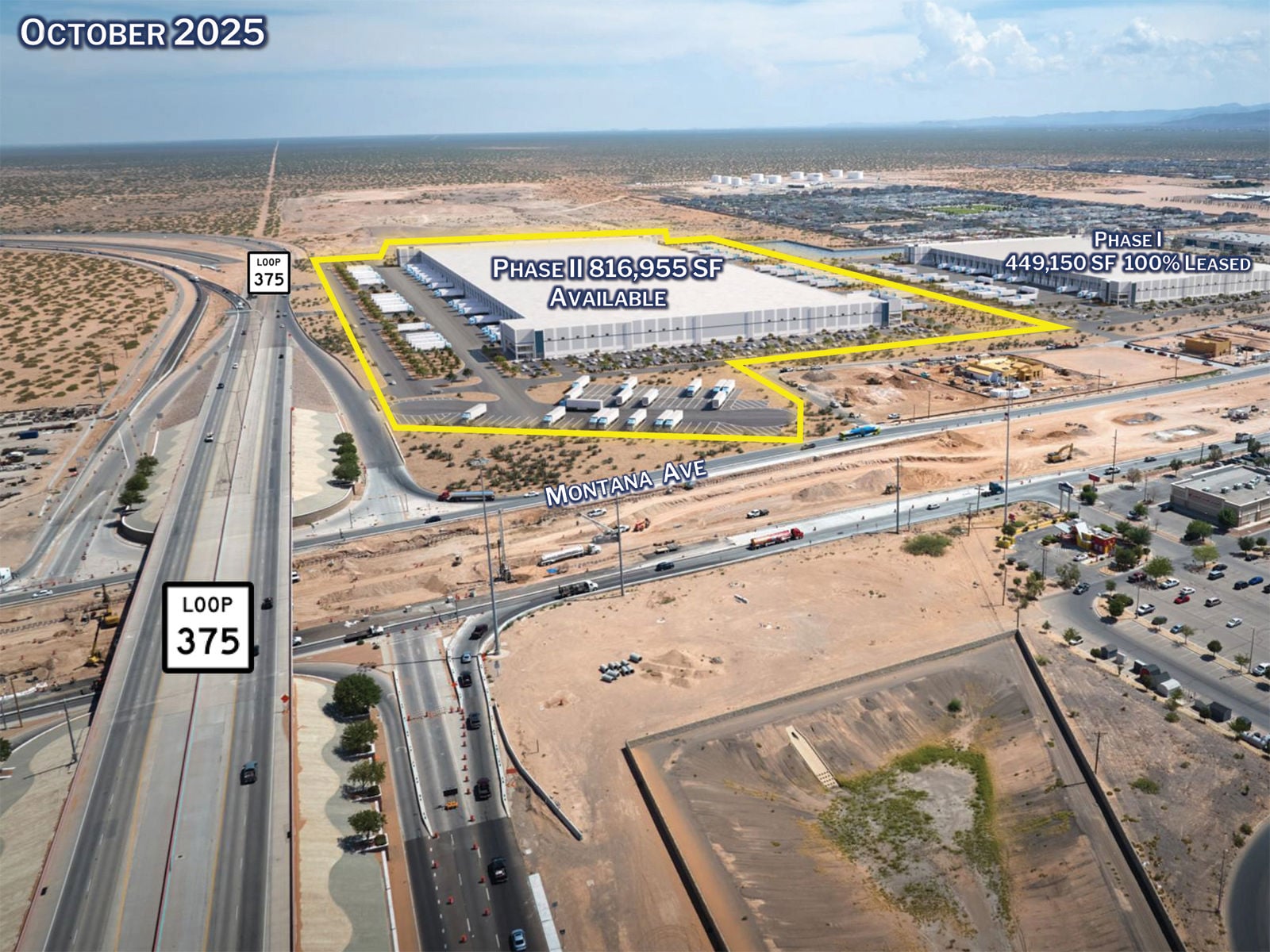 Montana Logistics Park (Phase II) - Aerial 1