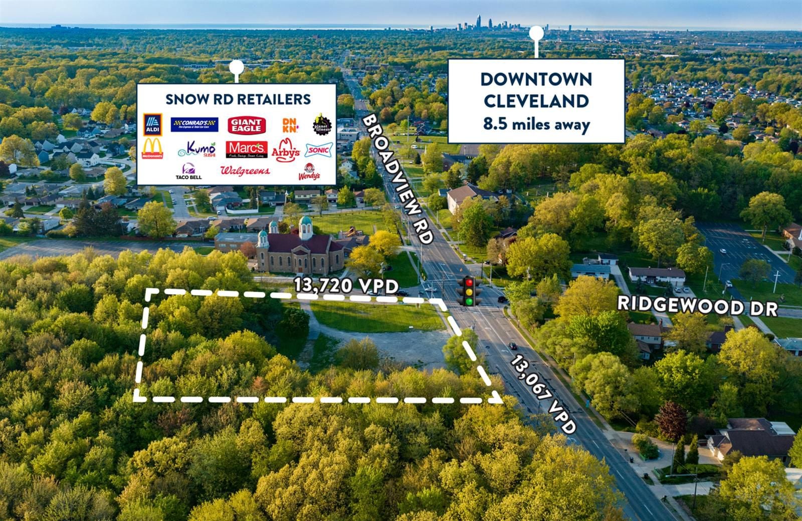 2.16 AC Signalized Intersection Development Site 6338 Broadview Road - Image 3