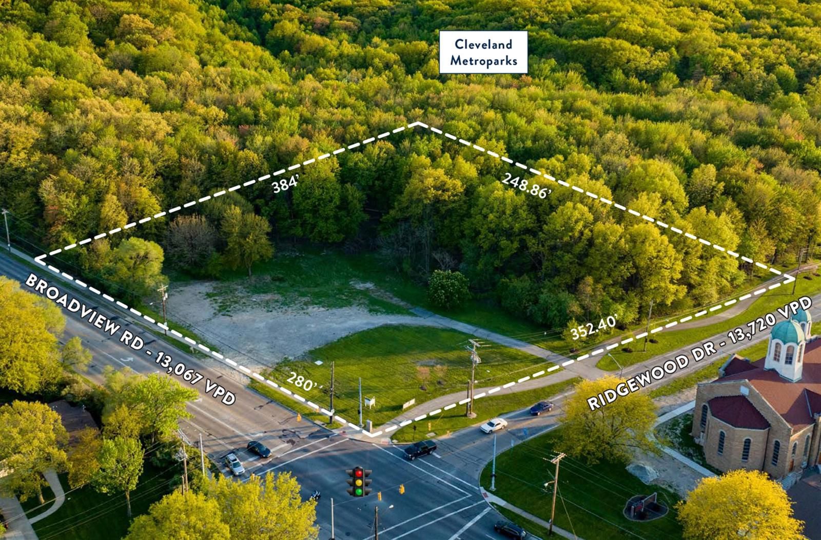 2.16 AC Signalized Intersection Development Site 6338 Broadview Road - Image 2