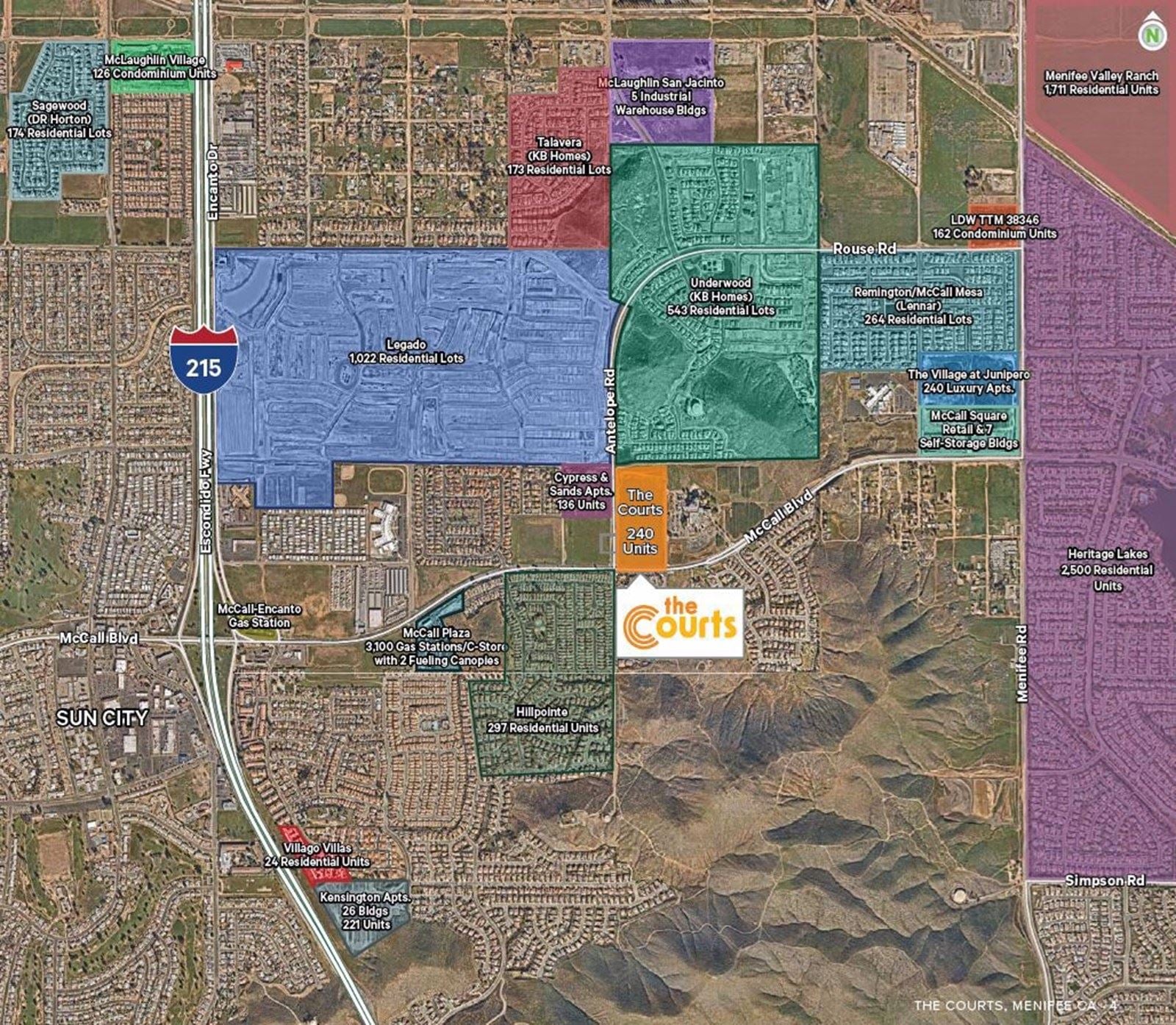 Residential Map - The Courts @ Menifee (2)