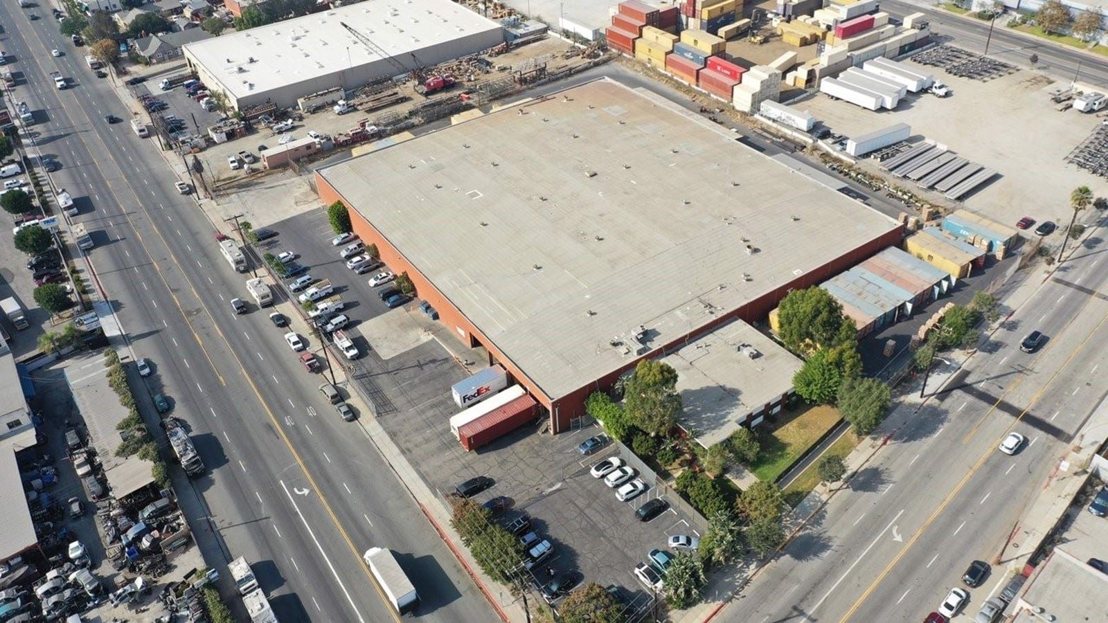 15225 S San Pedro - Aerial
