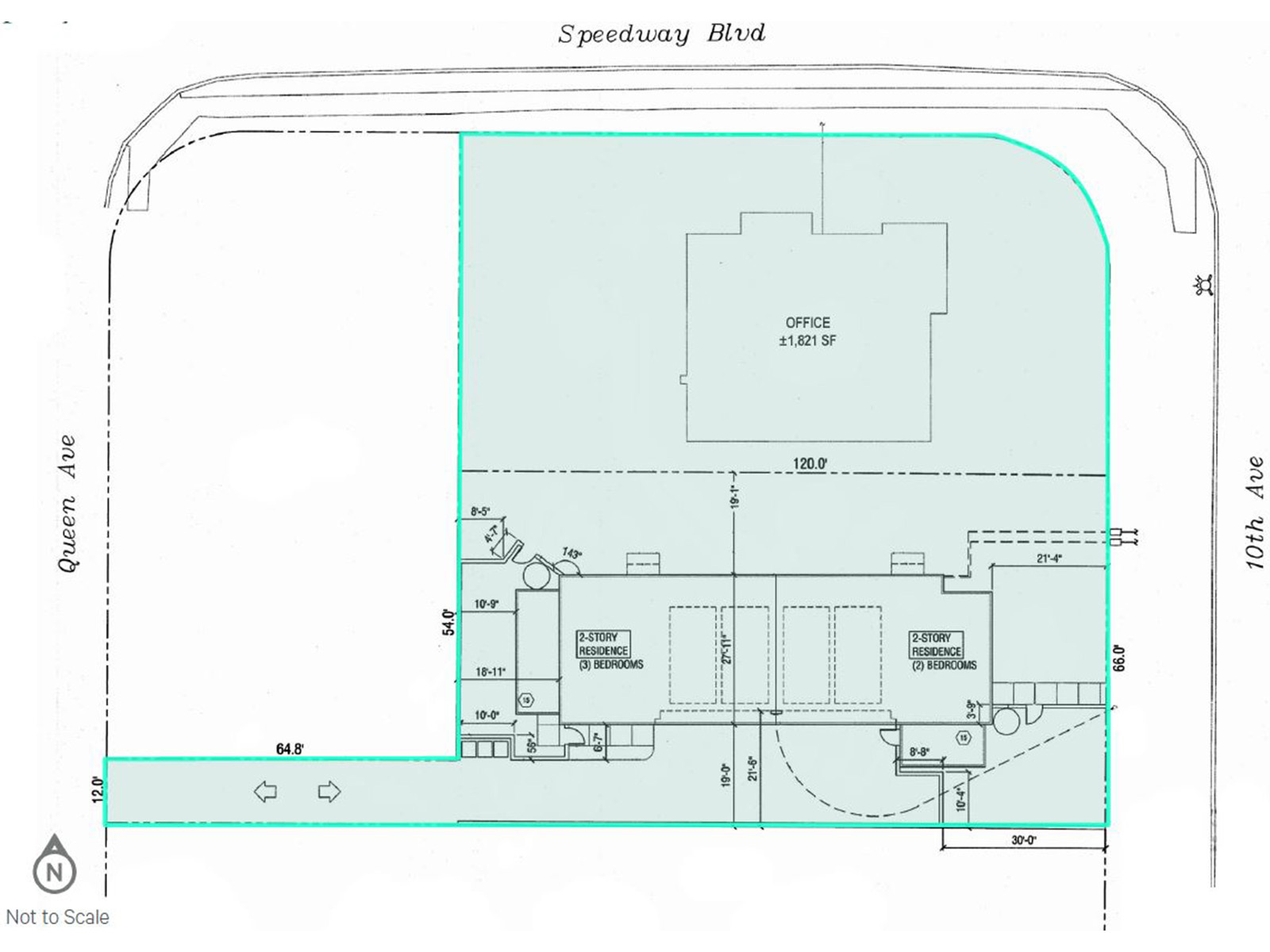 207 W Speedway -Site Plan.JPG