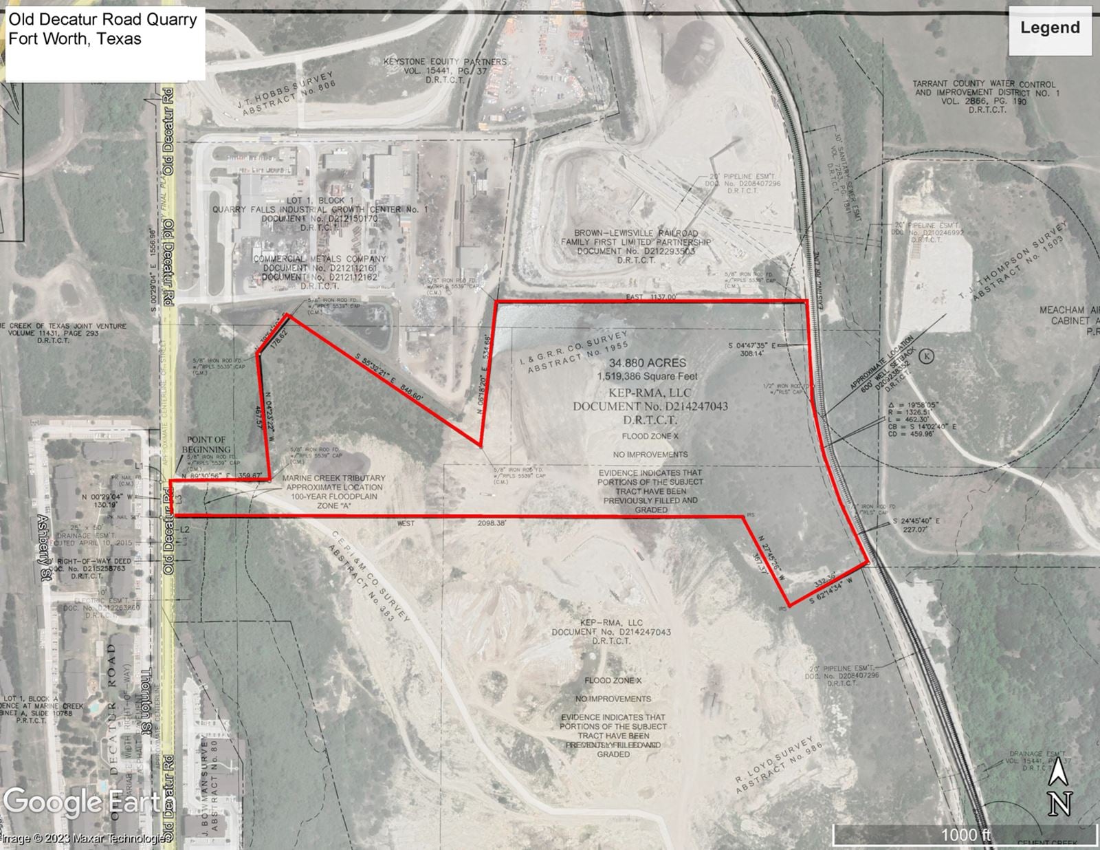 Old Decatur Rd Land Site SE Corner of 1-820 & Old Decatur Rd - Image 2