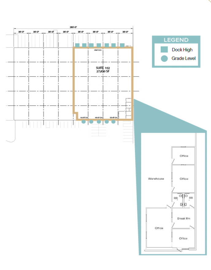 3206 Industrial Terrace Floorplan