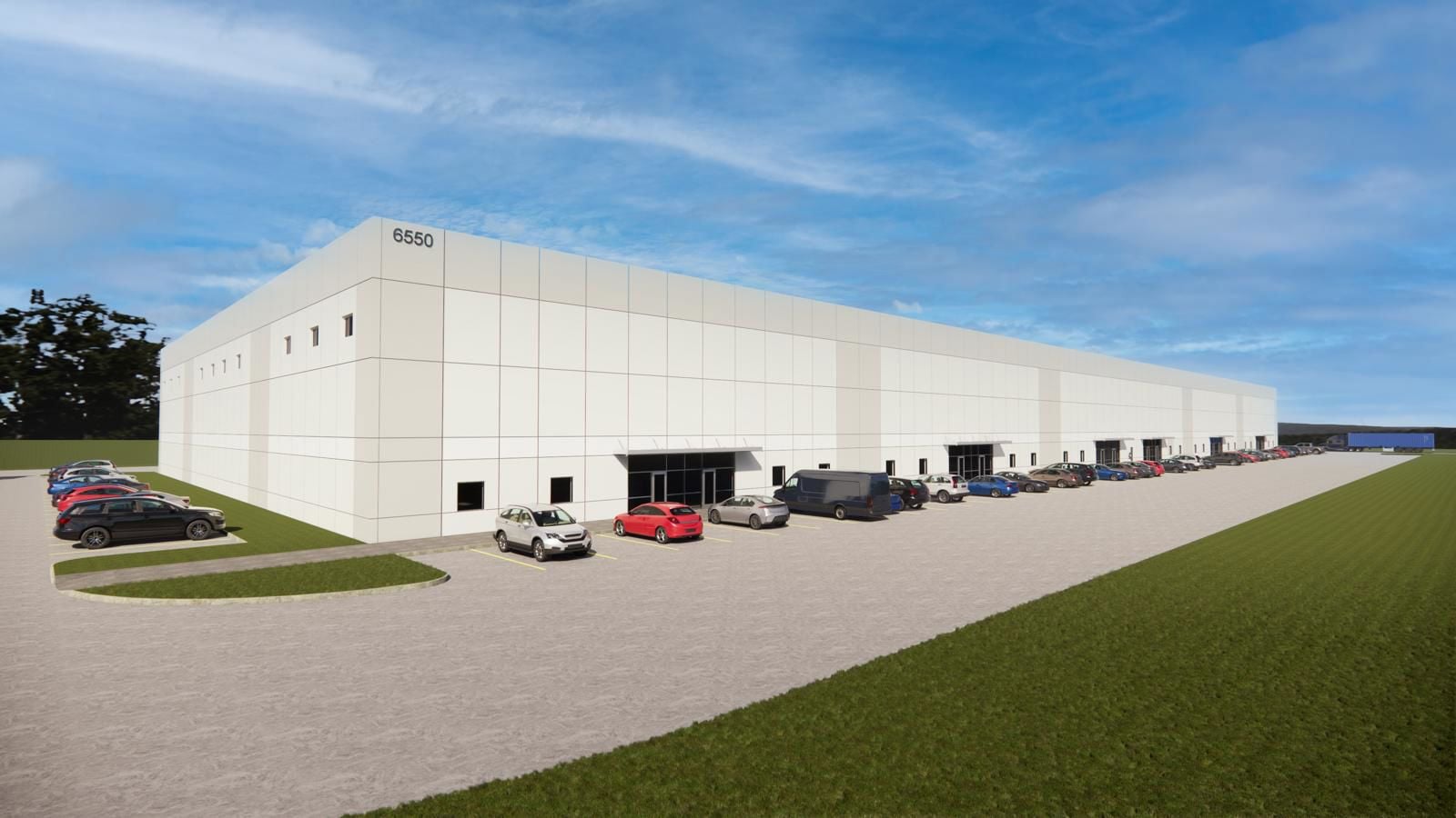 Four Mile Industrial Park Building IV Rendering