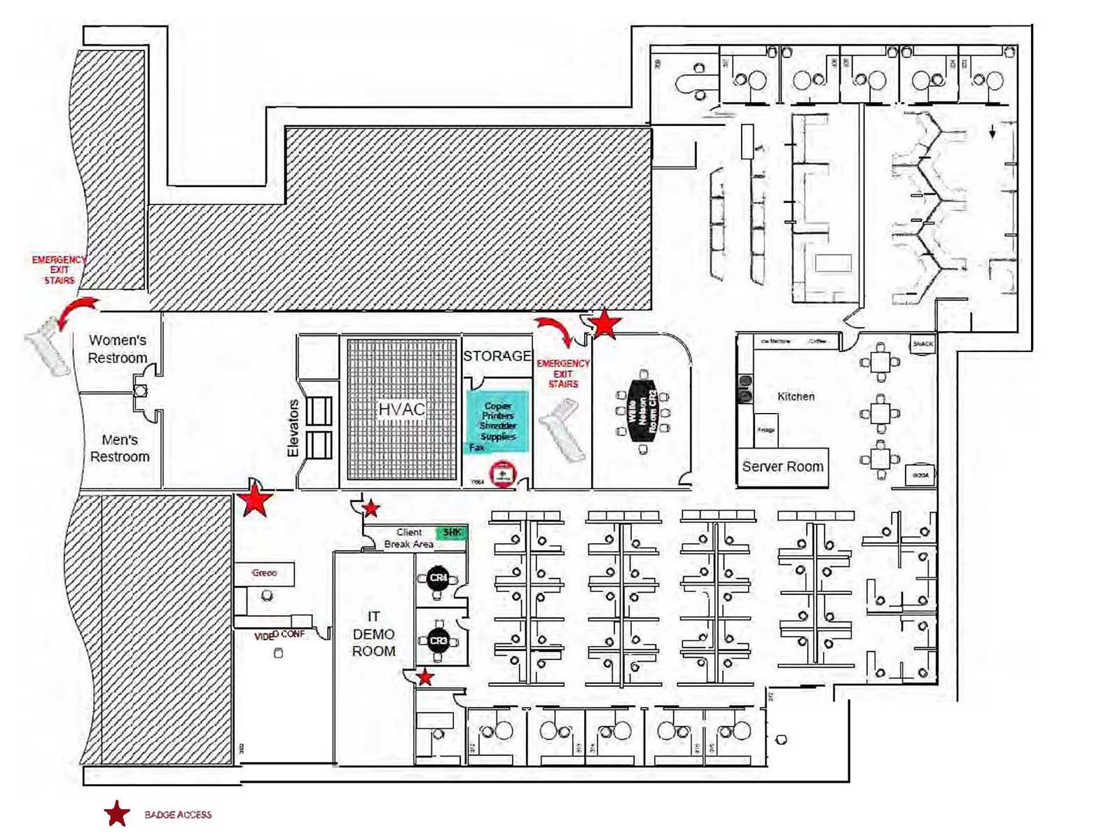 River Place 2 Sublease Floorplan