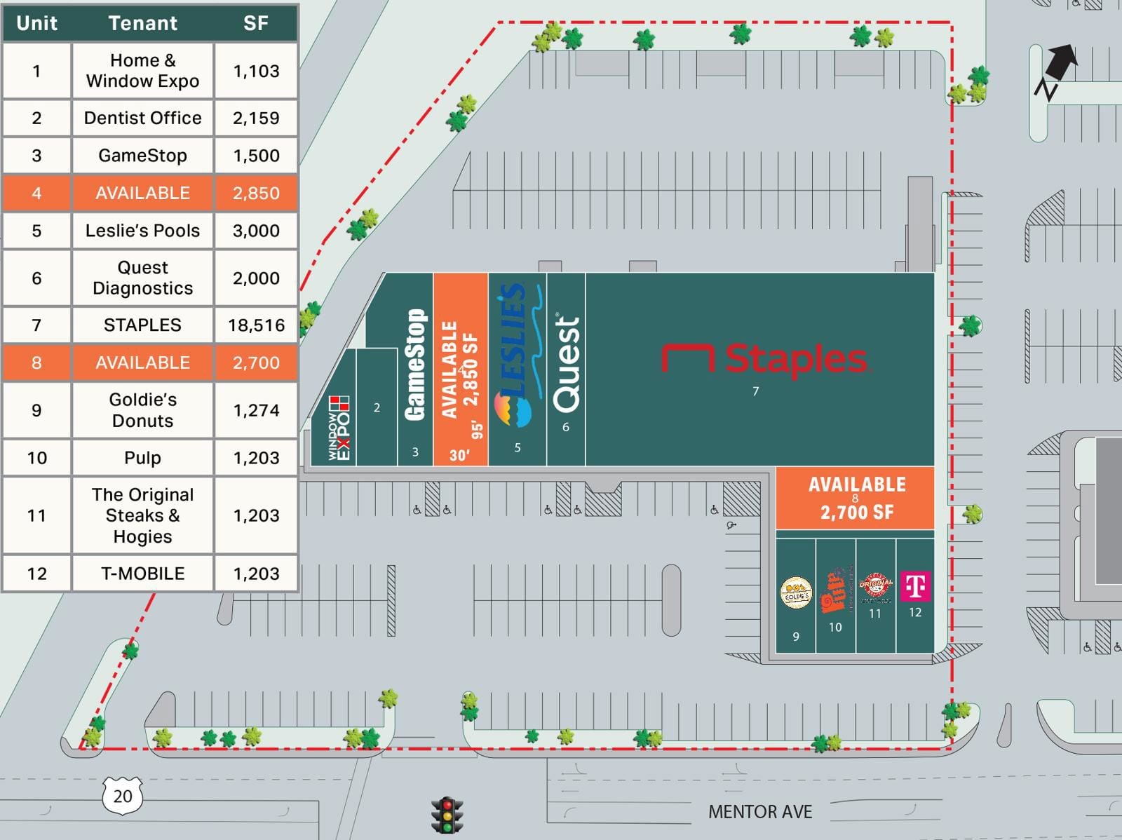 2 Spaces Remain at Northgate Plaza! 9201 Mentor Avenue - Image 4