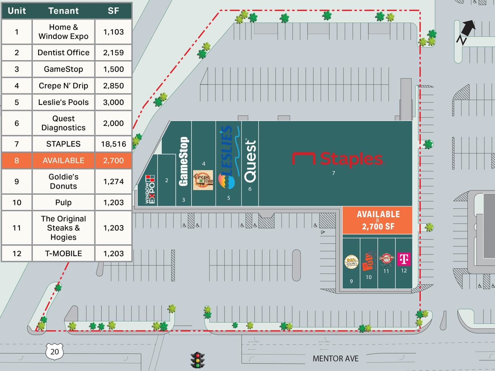 Final Space Remaining at Northgate Plaza! 9201 Mentor Avenue - Image 4