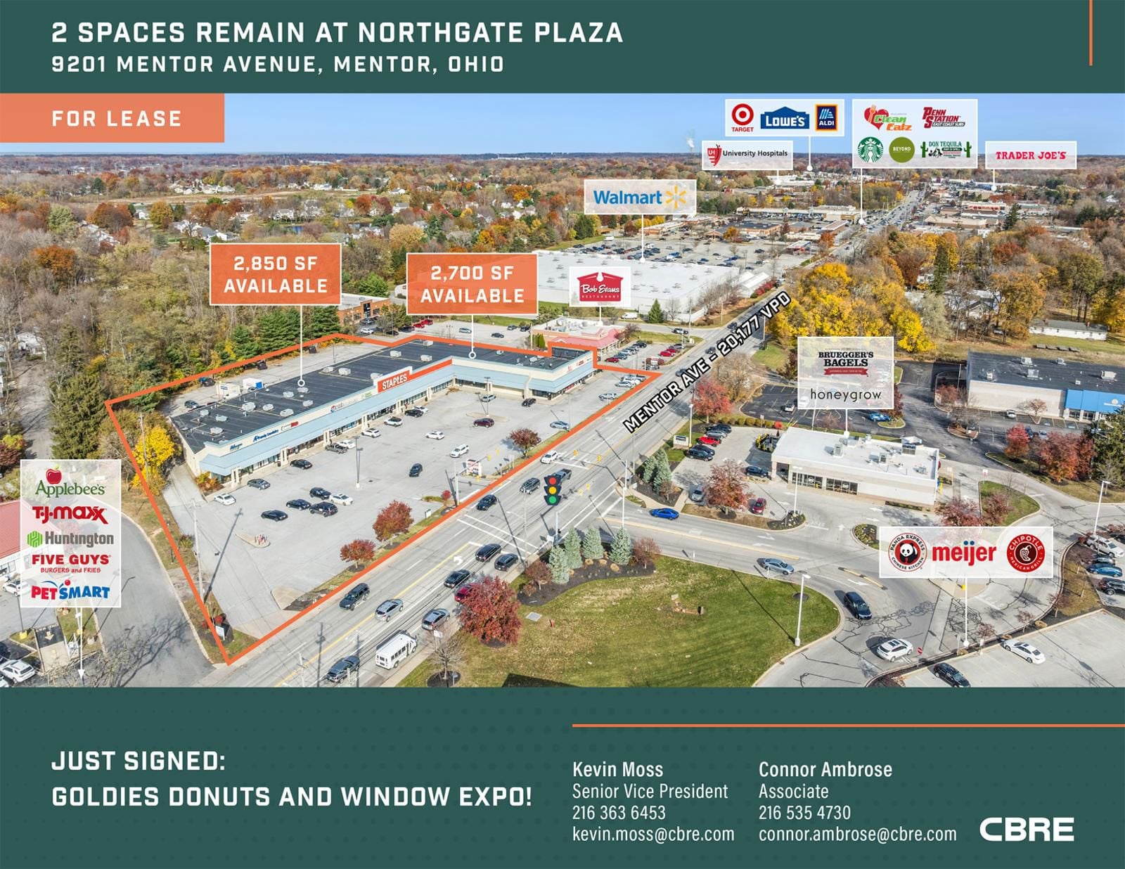 2 Spaces Remain at Northgate Plaza! 9201 Mentor Avenue - Image 1